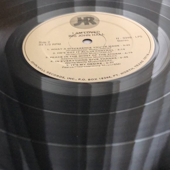 ***Free*** Big John Hall I Am Loved Vinyl Lp '77 - Picture 5 of 9